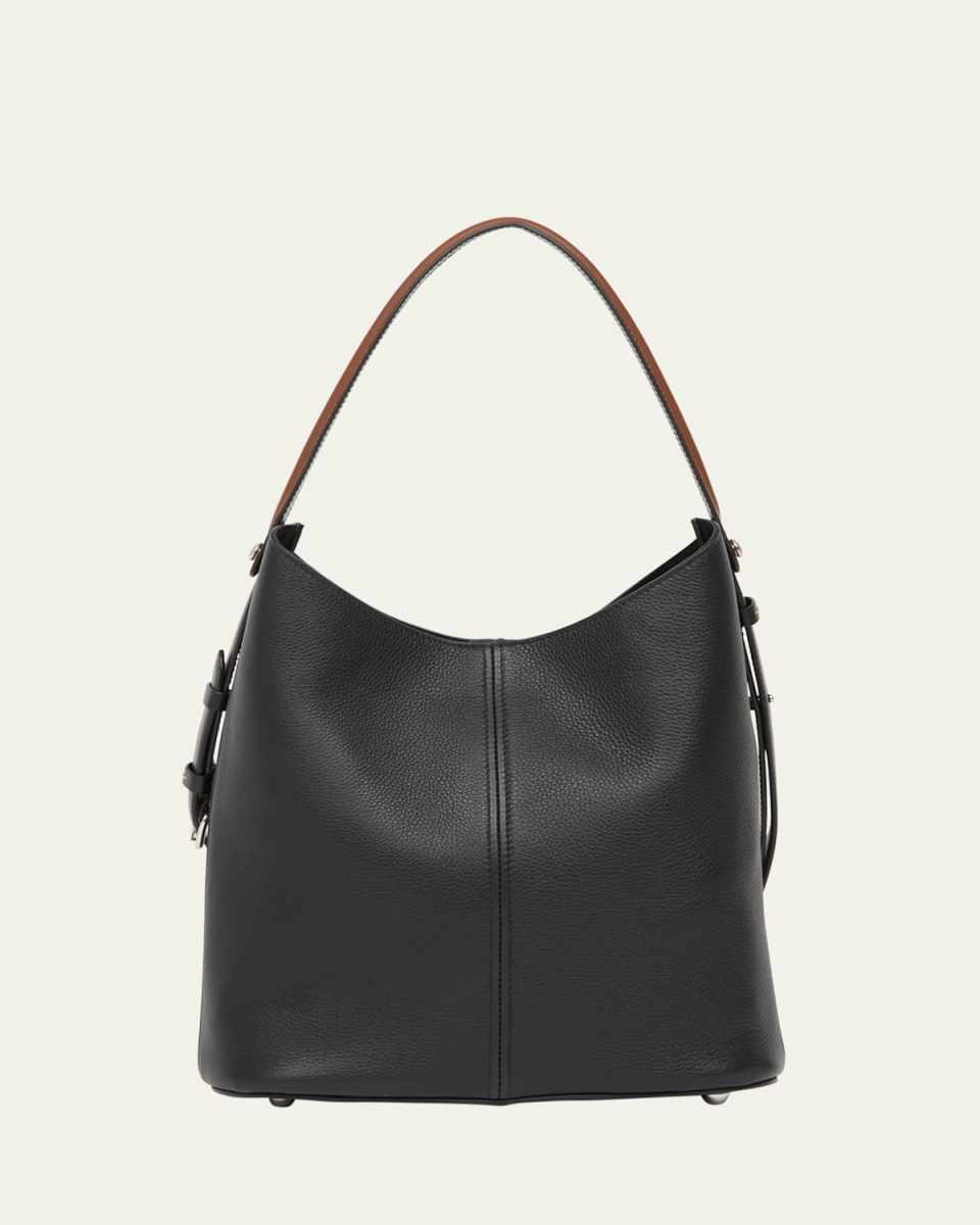 Dress-Age Leather Hobo Bag